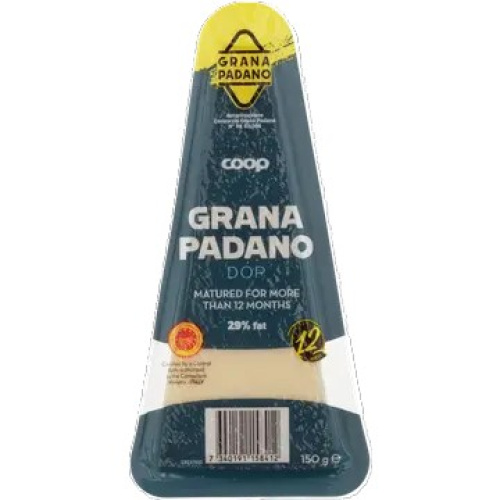 Сыр Coop Grana Padano 150 г 