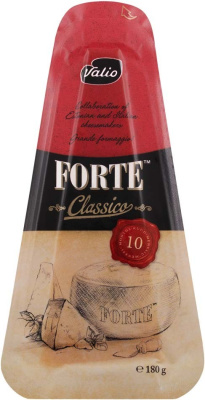 Сыр твердый VALIO Forte Classico, 10 месяцев, 180 г 
